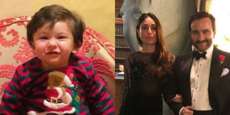Taimur Ali Khan celebrates New Year with Kareena Kapoor Khan and Saif Ali Khan Taimur Ali Khan celebrates New Year with Kareena Kapoor Khan and Saif Ali Khan