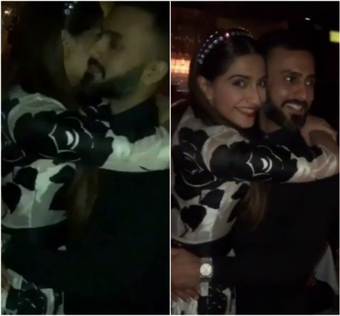 Love is in the air... Sonam Kapoor Anand Ahuja