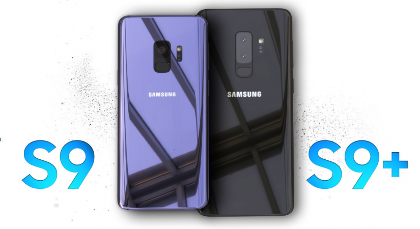 Here's another render that gives a good look at the rear panels of tha Galaxy S9 (on left and Galaxy S9 (on right) Samsung Galaxy S9 renders