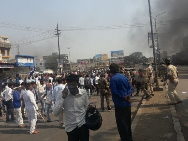 5 people injured, 50 vehicles set on fire by so called upper castes at Bhima Koregaon. Protests in Mumbai