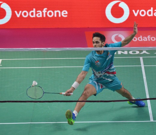 Awadhe Warriors' Kashyap clinched an important win for the team on Tuesday in Lucknow Parupalli Kashyap