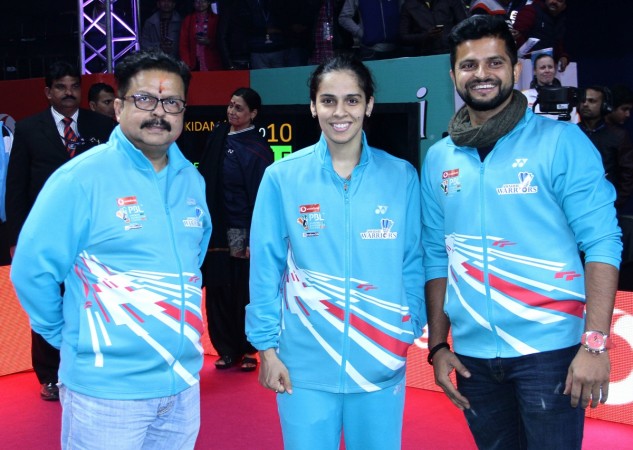 Suresh Raina was cheering for Saina Nehwal on Tuesday Saina Nehwal Suresh Raina