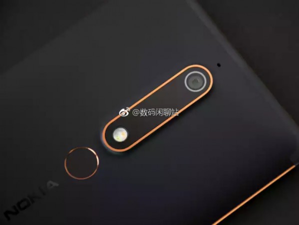 The Nokia 6 (2018) will have a rose gold accent along the camera module and the rear-mounted finferprint scanner. Nokia 6 2018