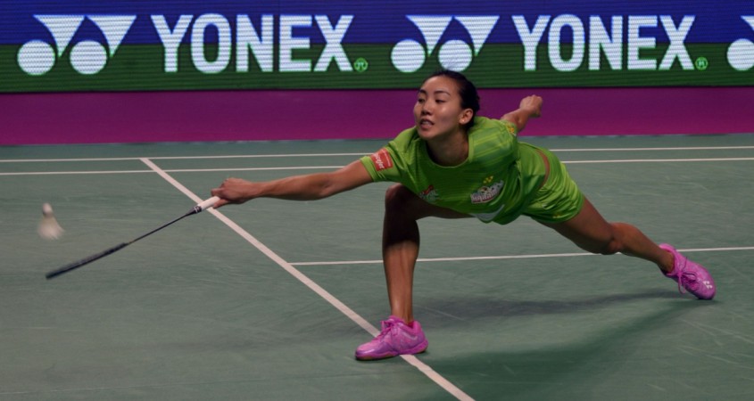 Michelle Li came up with a resolute show on Friday in Chennai Michelle Li