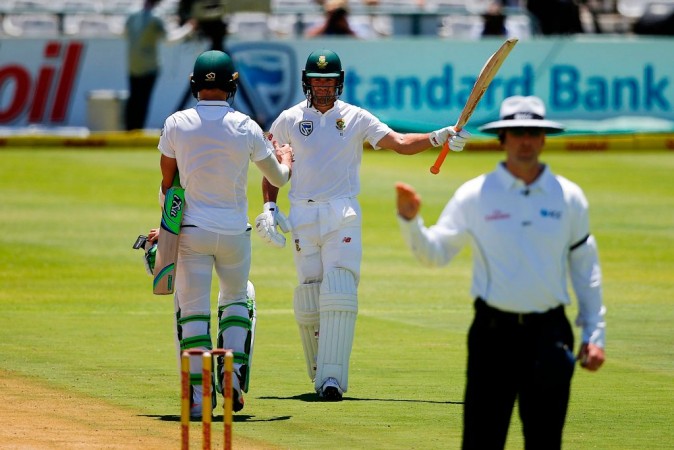 De Villiers and Du Plessis hit half-centuries on the opening day of Cape Town Test AB de Villiers