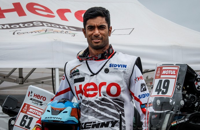CS Santhosh CS Santhosh, Dakar Rally 2018