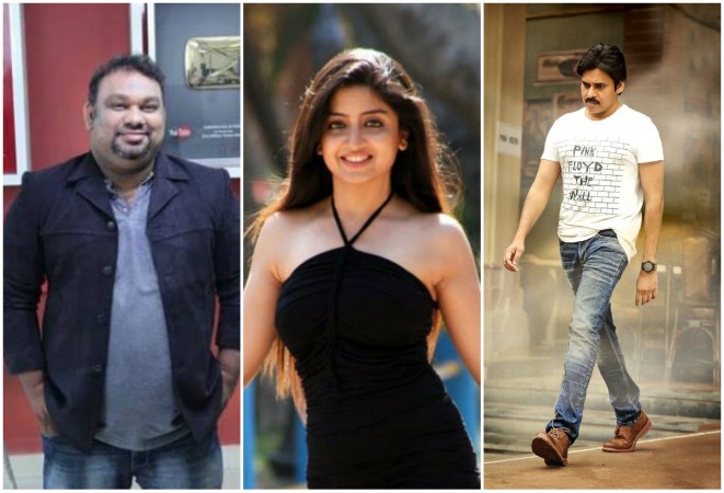 Mahesh Kathi, Poonam Kaur and Pawan Kalyan Mahesh Kathi, Poonam Kaur and Pawan Kalyan