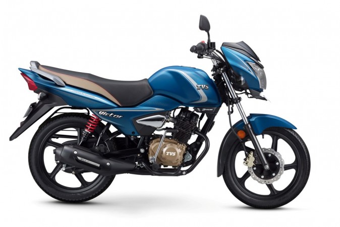 TVS Victor premium edition Matte Blue TVS Victor premium edition Matte Blue