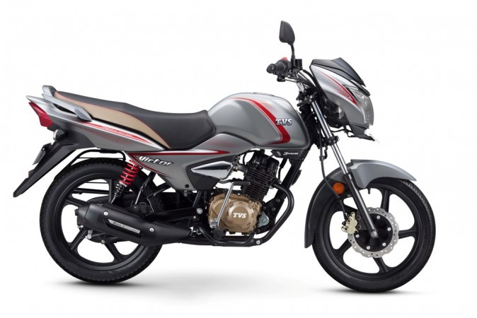 TVS Victor premium edition Matte Sliver TVS Victor premium edition Matte Sliver