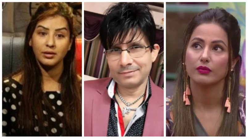 Shilpa Shinde, KRK and Hina Khan Shilpa Shinde, KRK and Hina Khan