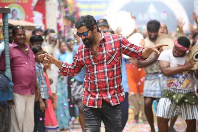 Vikram and Tamannaah in Sketch. Vikram and Tamannaah in Sketch