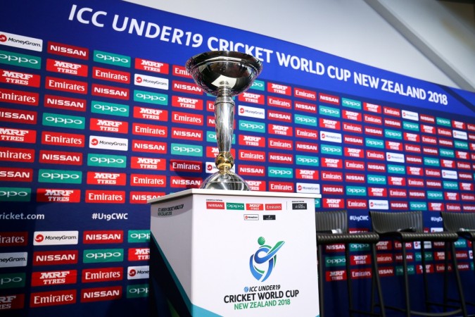 The ICC U19 World Cup trophy cricket world cup