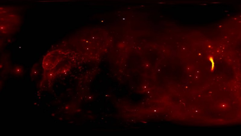 Nasas X-ray telescopes take you to the centre of the Milky Way in this 360 degree movie Centre of the Milky Way