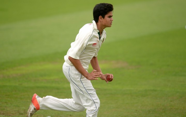 Arjun Tendulkar is a budding left-arm seamer and a useful batsman Arjun Tendulkar