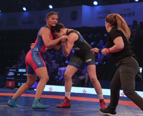 Geeta Phogat lost her rubber for UP Dangal on Thursday, January 11 Geeta Phogat