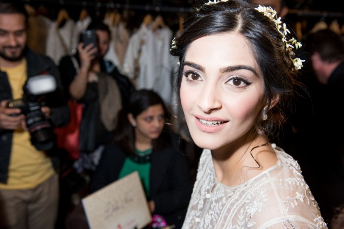 Bollywood Superstar & L'oreal Ambassador Sonam Kapoor attends Divalicious London at The Mayfair Hotel on March 25, 2017 in London, England. Sonam Kapoor