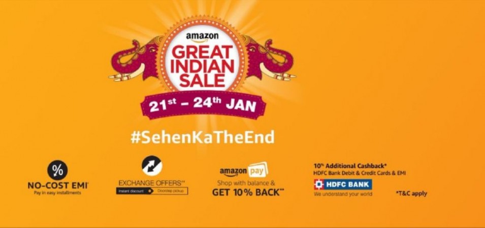 Amazon Great Indian Sale 2018 date revealed: What to expect at this year's first shopping extravaganza Amazon Great Indian Sale 2018 date revealed: What to expect at this year's first shopping extravaganza