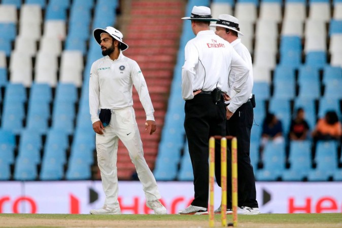 Kohli expressed his disappointment to the on-field umpires on Day 3 Virat Kohli