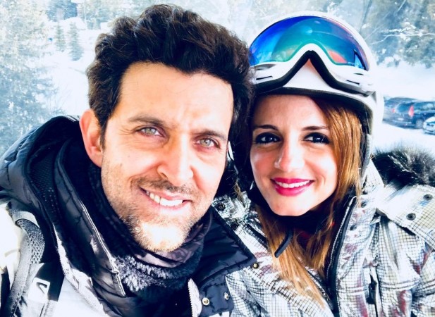 Ex-couples Hrithik Roshan and Sussanne Khan Hrithik Roshan, Sussanne Khan