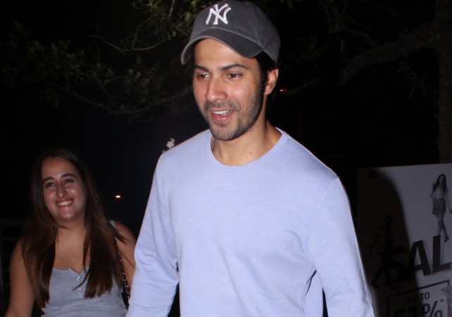 Varun Dhawan, Natasha Dalal on a movie date Varun Dhawan, Natasha Dalal on a movie date