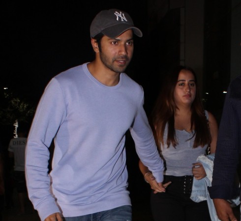 Varun Dhawan, Natasha Dalal on a movie date Varun Dhawan, Natasha Dalal on a movie date