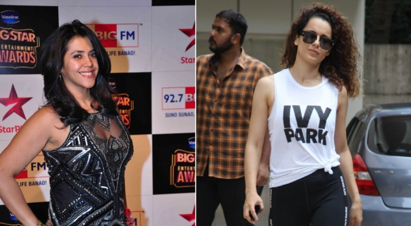 Ekta Kapoor; Kangana Ranaut Ekta Kapoor and Kangana Ranaut