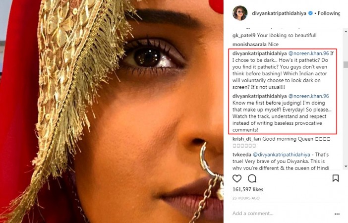 Divyanka Tripathi Instagram post Divyanka Tripathi