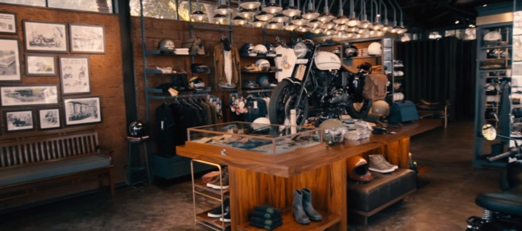 Royal Enfield Garage Cafe gear store Royal Enfield Garage Cafe gear store