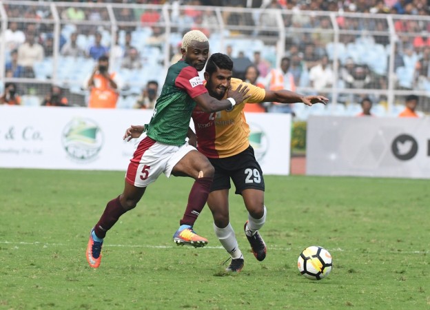 Another still from the I-League December 2017 match east bengal, mohun bagan
