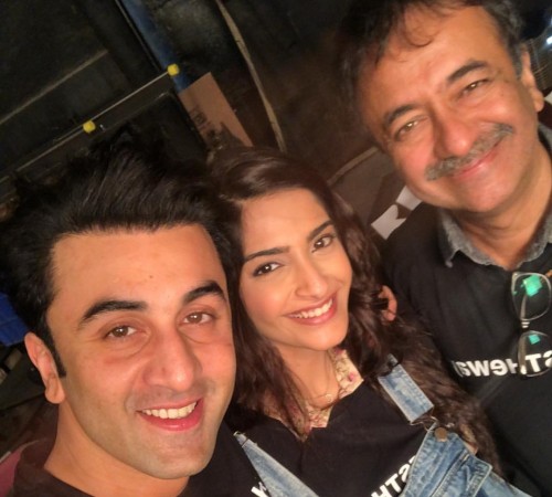 Ranbir Kapoor, Sonam kapoor, Rajkumar Hirani Ranbir Kapoor, Sonam kapoor, Rajkumar Hirani