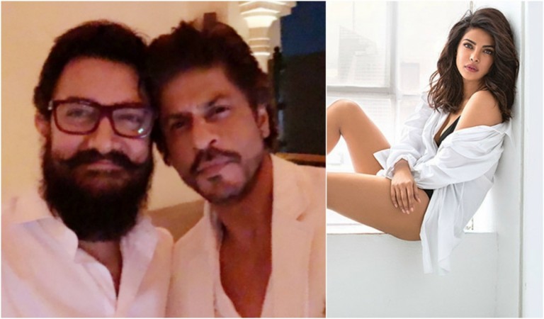 Aamir Khan, Shah Rukh Khan, Priyanka Chopra Aamir Khan, Shah Rukh Khan, Priyanka Chopra