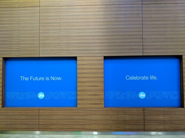 Telcos are providing cheap data plans for fiber users across India. Pictured above Reliance Jio Reliance Jio
