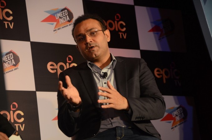 Virender Sehwag loves tweeting Virender Sehwag