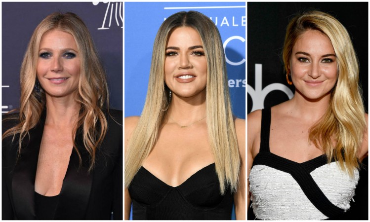 Gwyneth Paltrow's (L) coffee enema, Khloe Kardashian's (M) wipe remedy and Shailene Woodley's (R) vagina sunbathing are among a few celebrity trends that should never be followed. celebrity hacks