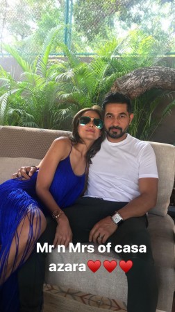 Amrita Arora with husband Shakeel Ladak Amrita arora Khan, Malaika Arora