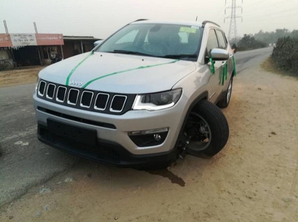 Jeep Compass front wheel comes off Jeep Compass front wheel comes off
