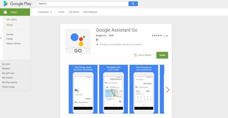 AI-based Google Assistant Go debuts on Play store: All you need to know Google Assistant Go, Android Go edition, budget phones, Play Store