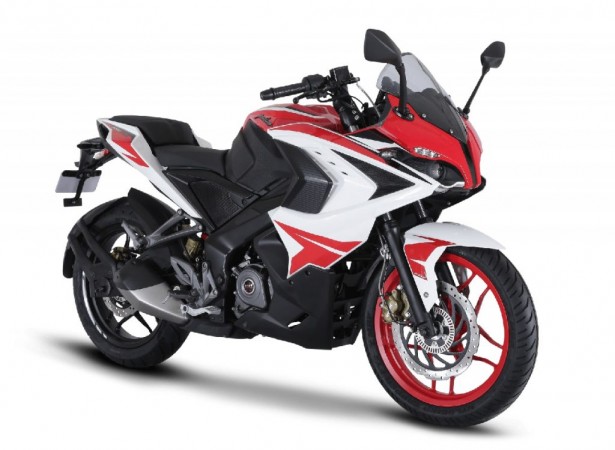 2018 Bajaj Pulsar RS 200 in Racing Red color 2018 Bajaj Pulsar RS 200