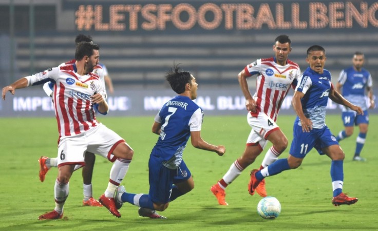 Bengaluru FC won 1-0 against ATK in their first leg match at Kanteerava earlier this year bfc, atk, isl