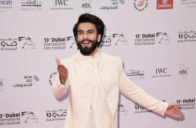 Ranveer Singh at the Dubai International Film Festival in 2016 ranveer singh