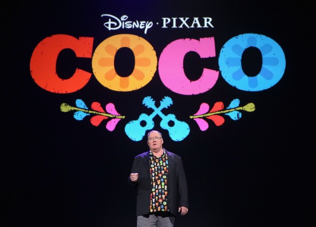 Chief Creative Officer of Pixar and Walt Disney Animation Studios John Lasseter took part today in the Walt Disney Studios animation presentation at Disney's D23 EXPO 2017 in Anaheim, Calif disney, pixar