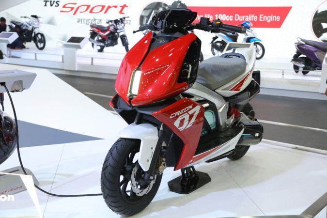 TVS Creon is an e-scooter expected to be launched in India. TVS Creon