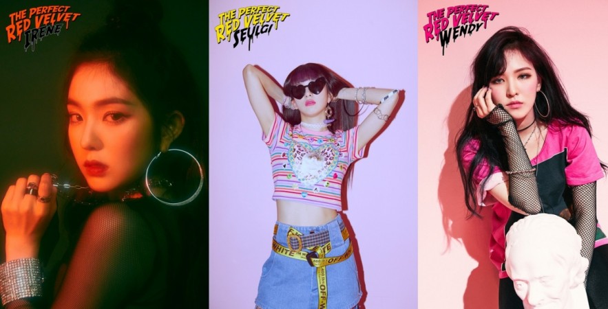 Red Velvet members Irene, Seulgi and Wendy Red Velvet