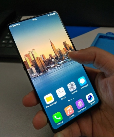vivo bezel less smartphone