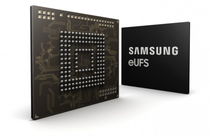 Samsung begins mass production of 256GB eUFS for cars. Samsung storage