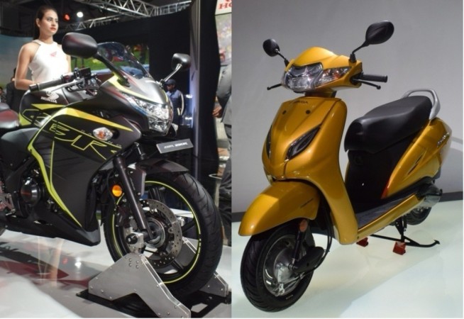 Honda CBR 250R and Activa 5G Honda CBR 250R and Activa 5G