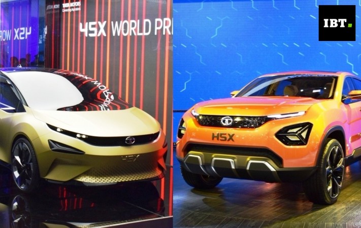 Tata 45X (left) and H5X (right) Tata H5X and 45X