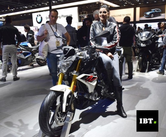 BMW G 310 R at BMW Motorrad pavilion at Auto Expo 2018 BMW G 310 R