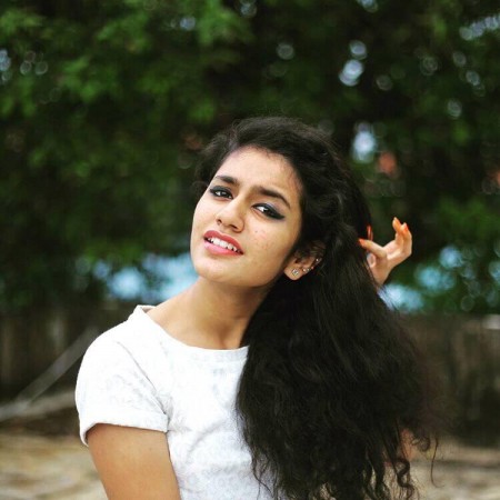 Internet sensation Priya Prakash Varrier Priya Prakash Varrier
