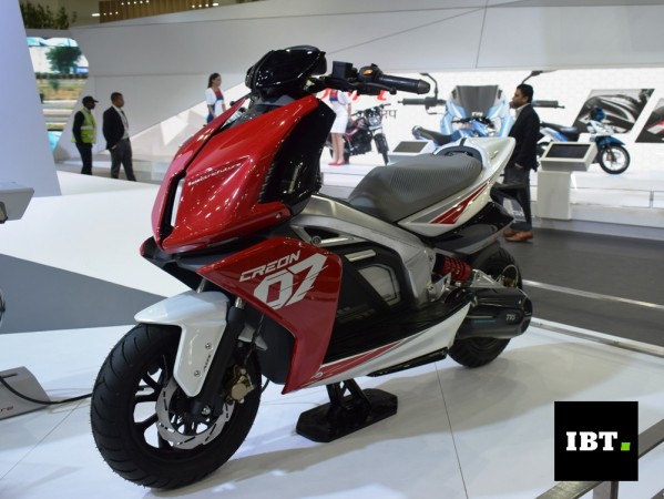 TVS Creon when showcased at Auto Expo. TVS Creon